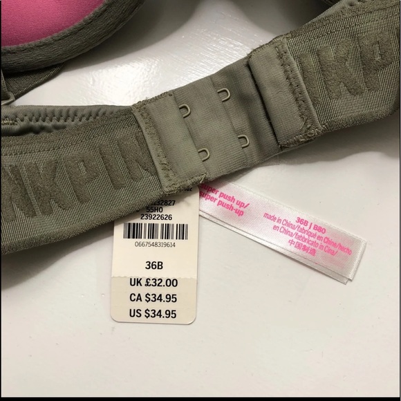 2 NWT VS PINK Super Push Up Bra’s 36B - Picture 5 of 8